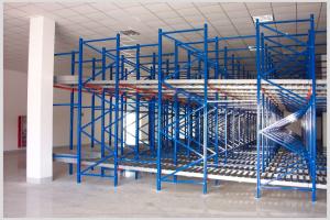 Quality Smart Gravity Flow Racks Heavy Duty Gravity Roller Racking System wholesale