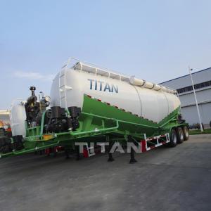 Quality 40 ton bulk cement sale bulk grain trailer bulk material trailer bulk semi trailer wholesale