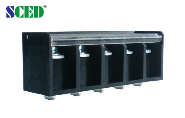 20mm Power Distribution Terminal Block Barrier Type With Plastic Protective