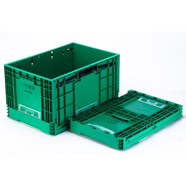 Eco-Friendly PP Crates for Equipment Logistic Foldable Solid Box Plastic Moving Containers