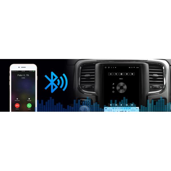 VIKNAV Wireless Car 1500 for Dodge Ram Radio Upgrade 2014 2015 2016 2017 10.4 Inch