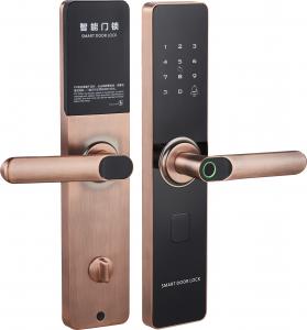 Quality Keyless Entry Mortise Door Lock With Biometric Fingerprint Touchscreen Smart wholesale