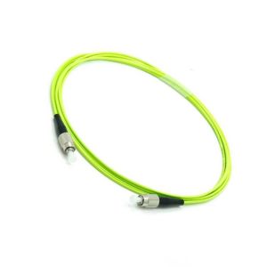 Quality OM5 Fiber FC Patch Cord LSZH Multimode Simplex 1 Core Metal Connector wholesale