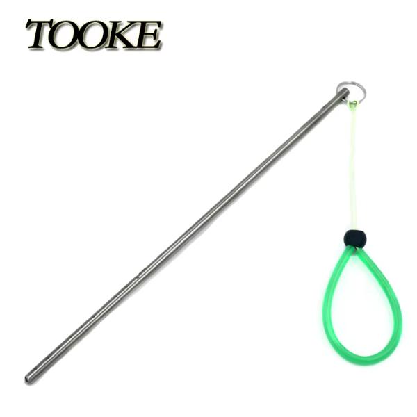 Titanium Alloy Lobster Scuba Diving Pointer Stick With Rubber Lanyard