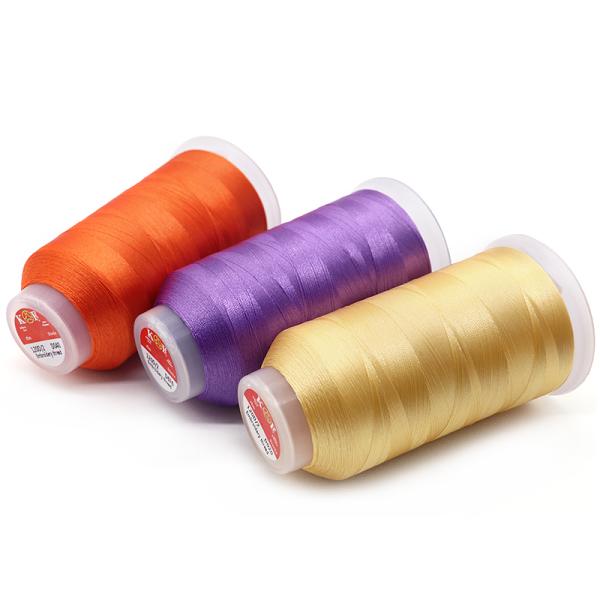120D/2 Polyester Embroidery Thread for Shoe Decoration and Customization Needs