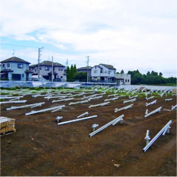 Ground Terrace Solar Panel Mounting Bracket Simple construction solar mounting system