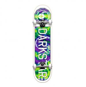 China Darkstar Skateboards Timeworks Green Tie Dye Complete Skateboard - 8.25 x 32 on sale