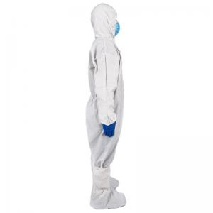 China Waterproof Conjoined S-4XL Disposable PP Coverall / Disposable Medical Suit on sale