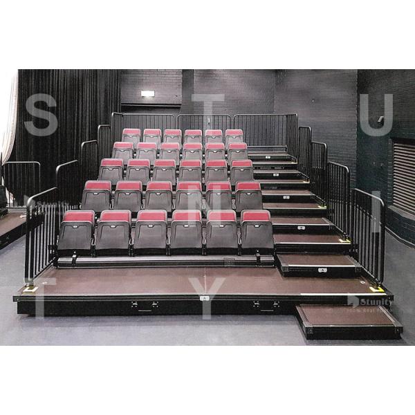 Multipurpose Customized Size Retractable Bleacher Seating