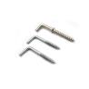 Buy cheap L Shape Threaded Mechanical Fasteners / Self Tapping Square Bend Screw Hooks from wholesalers
