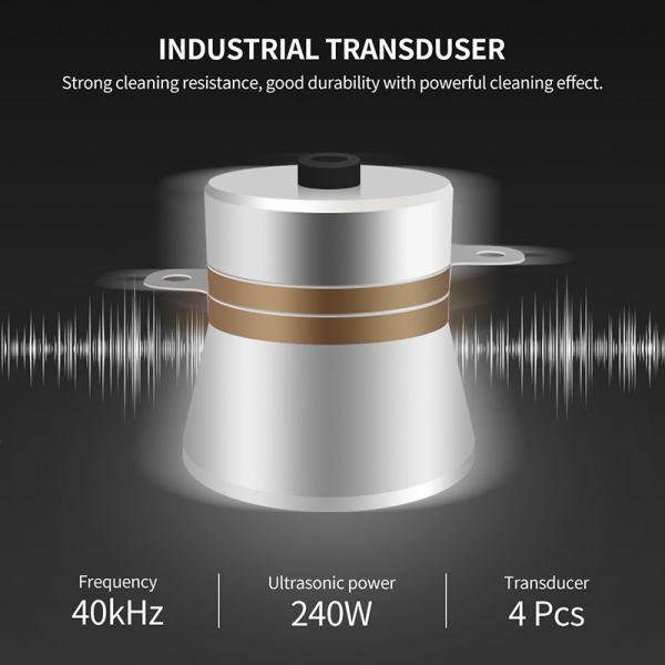 2.85 Gallon Ultrasonic Cleaning Mchine For Removing Welding Spot With 200w Heating Power for Removing Resin
