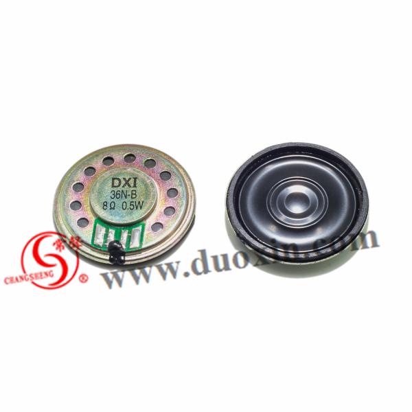 36 мм майлара спикер железа спикер 36 * 4.5 мм DXI36N-B внутренний динамик