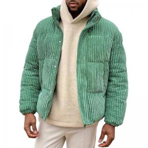 Quality                  Plus-Size Men&prime;s Corduroy Winter 2022 Overcoat Warm Coat Men&prime;s Cotton Jacket for Men              wholesale