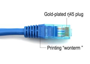 Polyethylene Cat5E Unshielded(UTP) Ethernet Patch Cord  Electronics Copper Computer Networking Cable (1 Pcs-Package) PVC