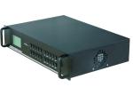 Rack Mountable Video Matrix Switcher With Power Supply AC 100-240V IR Remote