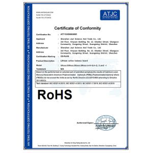 Shenzhen Juyi Science And Trade Co., Ltd. Certifications