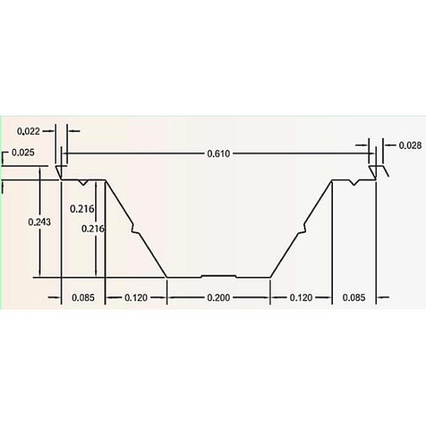 18.5KW Main Motor Power K Span Roll Forming Machine Chinese Type YX 914-610