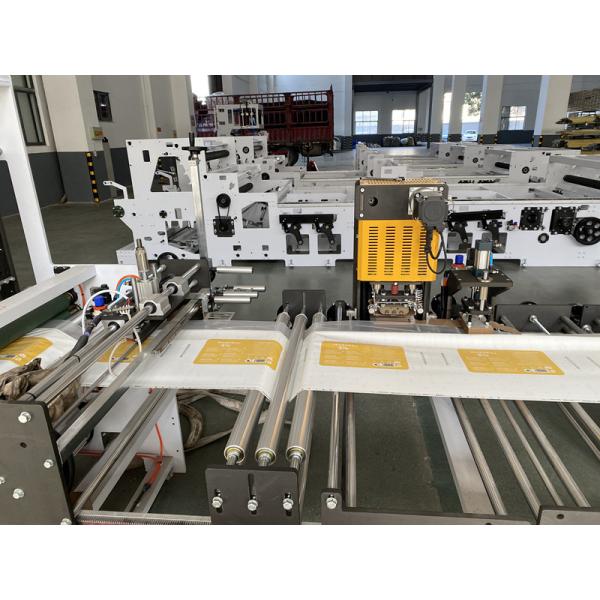 Automatic Diaper Bag Making Machine Loop Hander Audlt Baby 8kw