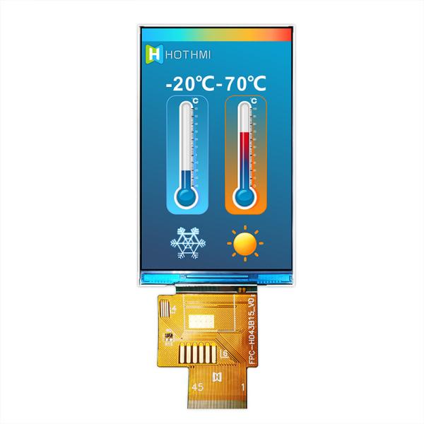 4.3 Inch TFT LCD Display Module 480X800 Manufacturer For Instrumentation