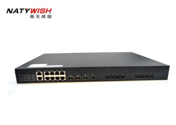 Cheap 10G Rack Mount 8 ports  OLT GPON Passive Optical Network Supporting Ethernet Function for sale
