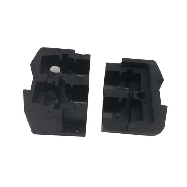 Delrin Cnc Machining Aerospace Parts Aluminum Plastic White Black 5 Axis