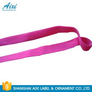 Quality Elastic Webbing Straps Elastic Binding Tape Fold - Over Elastic Tape wholesale