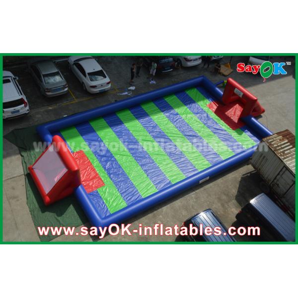 Football Inflatable Games Durable PVC Tarpaulin Inflatable Sports Games / Kids Inflatable Soccer