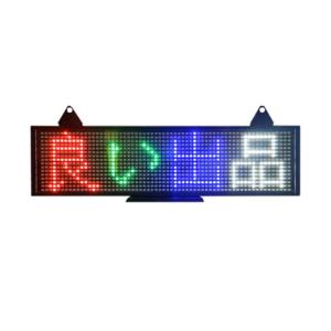 Quality P5 World language support led Moving message Sign L1664RBG single and tri-color support wholesale