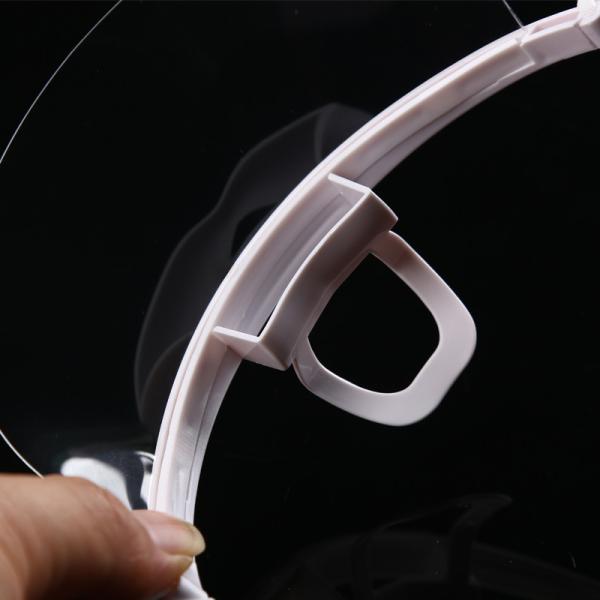 Restaurant Chef Transparent ABS PET Hygienic Face Mask