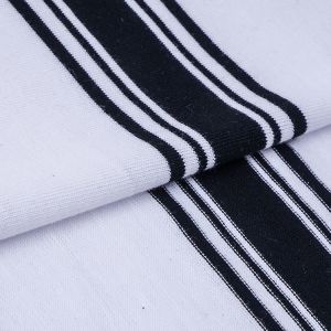 Buy cheap Single Face Striped Knit Fabric Yarn Dyed 32S 175cm For Sportswear Clothing from wholesalers