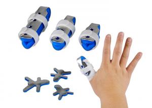 Quality Breathable Metal Aluminum Baseball Finger Splint For Rehabilitation wholesale