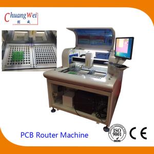 China PCB Printed Circuit Board Router With 2 Way Sliding Working Exchanger on sale