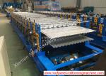 PLC Control Roof Panel Roll Forming Machine With Double Layer Design