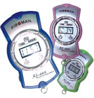 Perfect Shape Time LCD Display Radio Speaker 108MHz Clock FM Flashlight