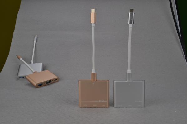 Cheap HSC116 usb 3.1 type-c to usb 3.0 hub for Computer and Mobile Phonesilver/golden/grey up to 10 Gbps usb type c multiport for sale