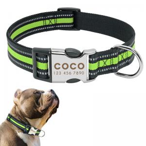 Quality No Minimum Order Personalized Pet Collars Beautiful Pattern Sport Dog Collar wholesale
