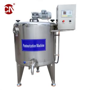 China Small Juice Pasteurized Milk Batch Pasteurizer Tank with 50Hz Pasteurization Tank on sale