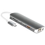 J5 Create USB Type-C Multi Adapter Type C Docking Station Hub with USB C Power