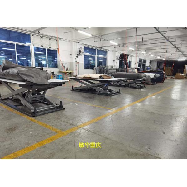 Sofa factory use pneumatic lifting table