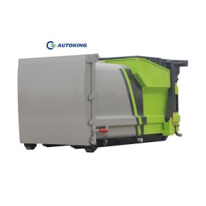 Environmentally Friendly Mobile Garbage Truck  Mobile Garbage Compression System Compactor Machine for Garbage Station