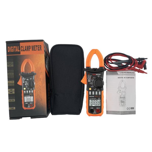 Auto and Manual Range Digital Clamp Meter T-RMS INRUSH Current meter MAX MIN values measurement