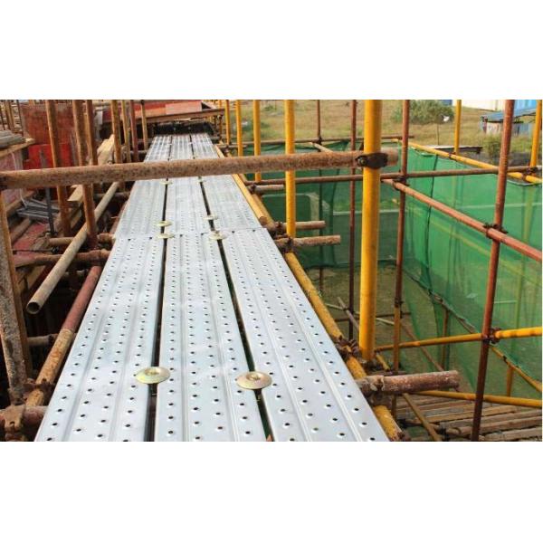 Light Weight Steel Construction Handrails And Construction Work Platform