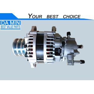 Quality 24V 80A Generator 8973515741 Engine 4HF1 4HG1 4HJ1 With Vacuum Pump 2 Pins Plug Aluminum Body Parts wholesale