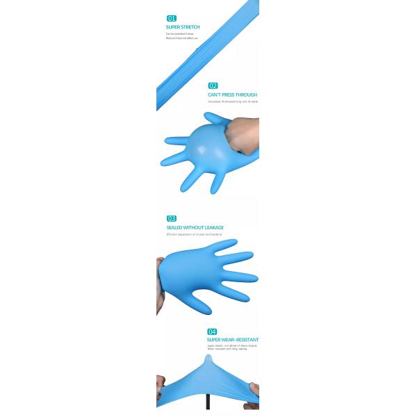 Surgical Sterile Nitrile Gloves No Latex No Powder Disposable Sterile Gloves