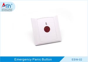Quality Embedded 86 Type Bottom Box Emergency Button , Resets By Using A Key wholesale