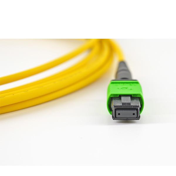 Cheap MPO / APC - MPO / APC Patch Cable High Density Multi - Fibers Solutions for sale
