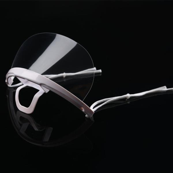 Restaurant Chef Transparent ABS PET Hygienic Face Mask