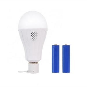 China 9w 12w 15w 18650 Lithium Battery Emergency Light Led Bulb Rechargeable For Office School on sale