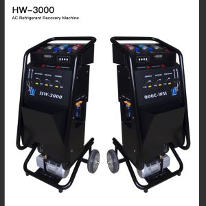Buy cheap 3HP Mobile HW-2000 Car AC Gas Recovery Machine 780W Semi Auto from wholesalers