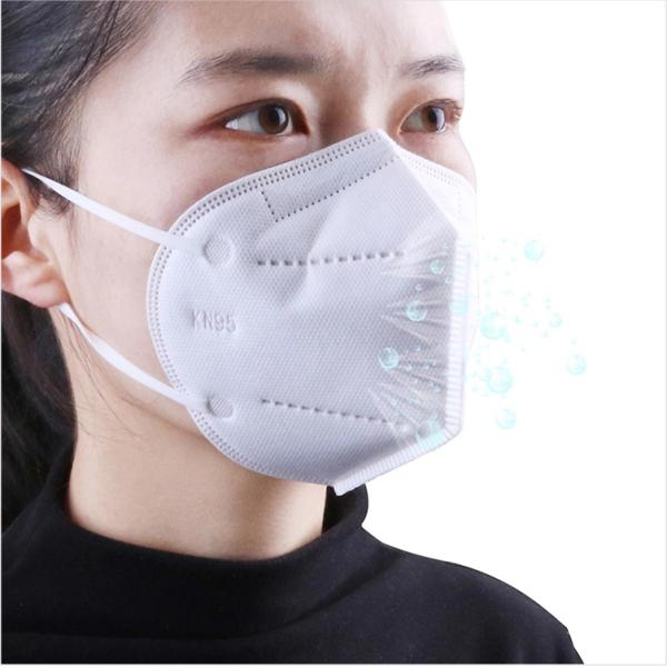 Cheap Custom Folded FFP1V Earloop Anti Pollution Face Mask for sale